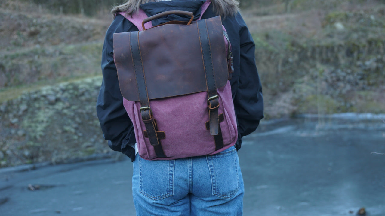 Rucksack "Believer" Himbeer