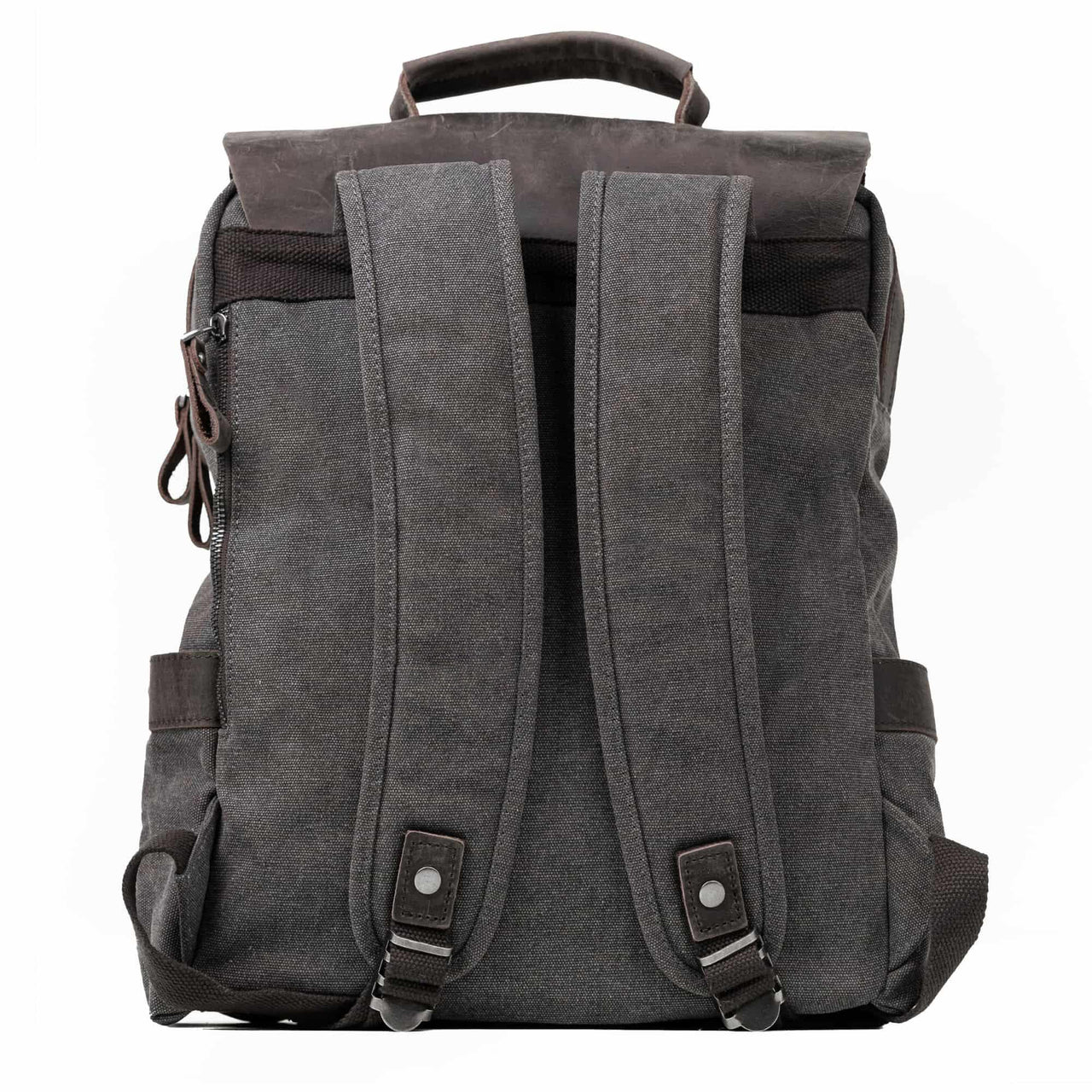 fahrradrucksack kurier Kurier Grau Rucksack aus Canvas & Leder