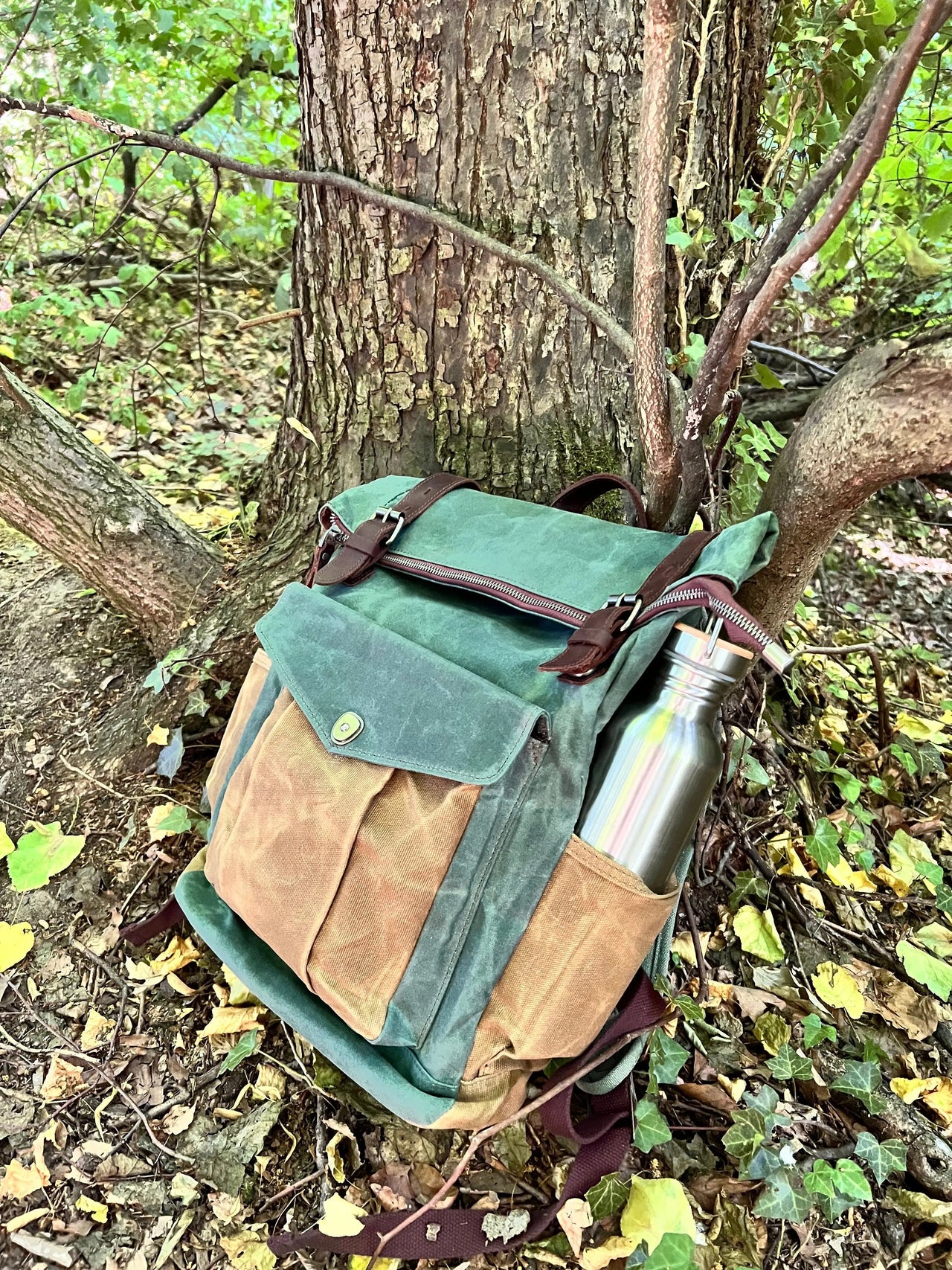 Rucksack "Traveler" Wald - MORGNTAU
