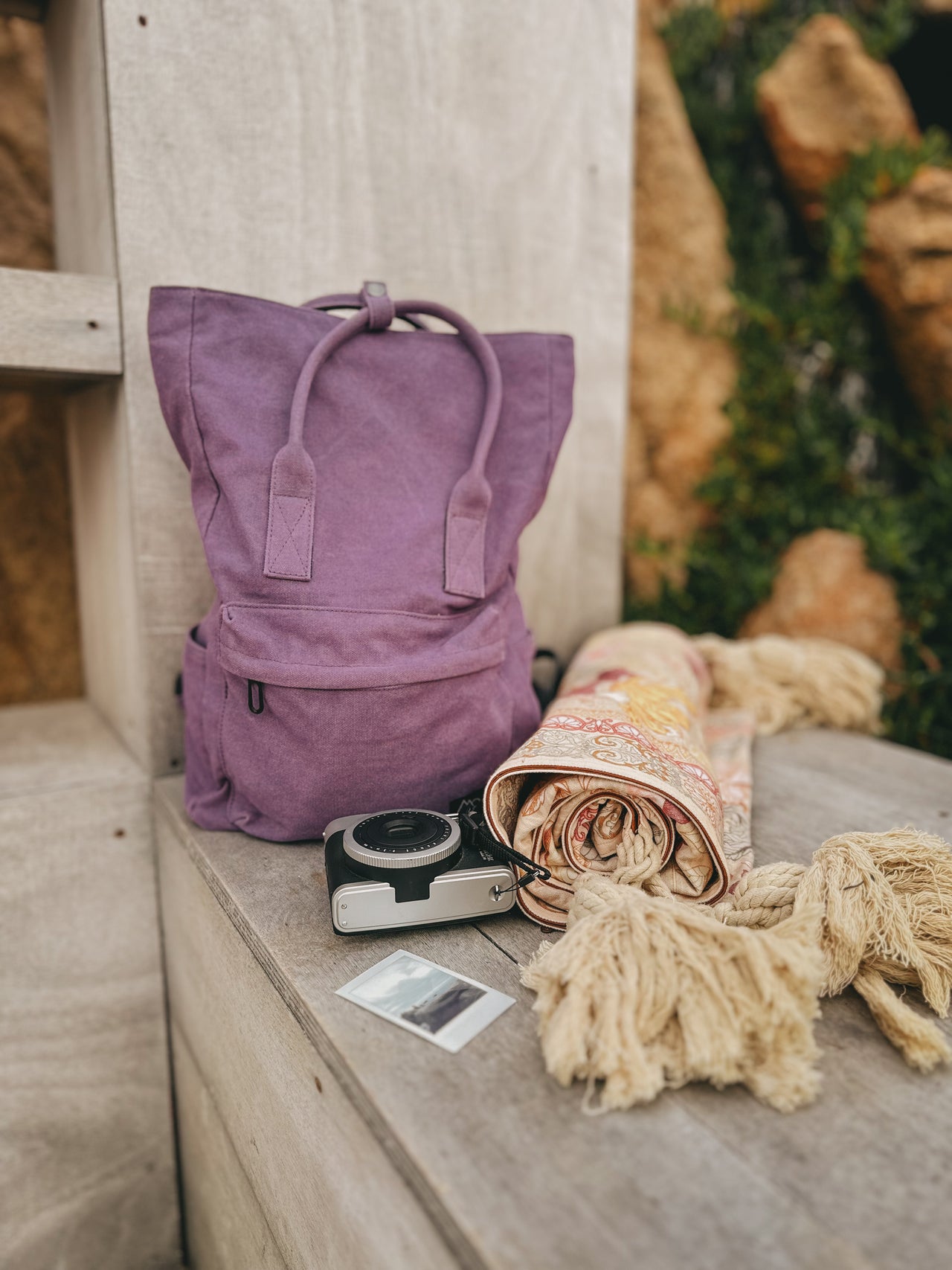 Rucksack "Kolibri" Dark Purple - MORGNTAU