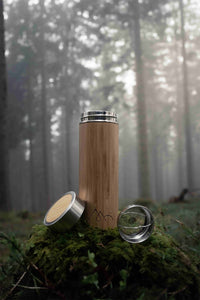 Thumbnail for Bambus Thermos-Flasche