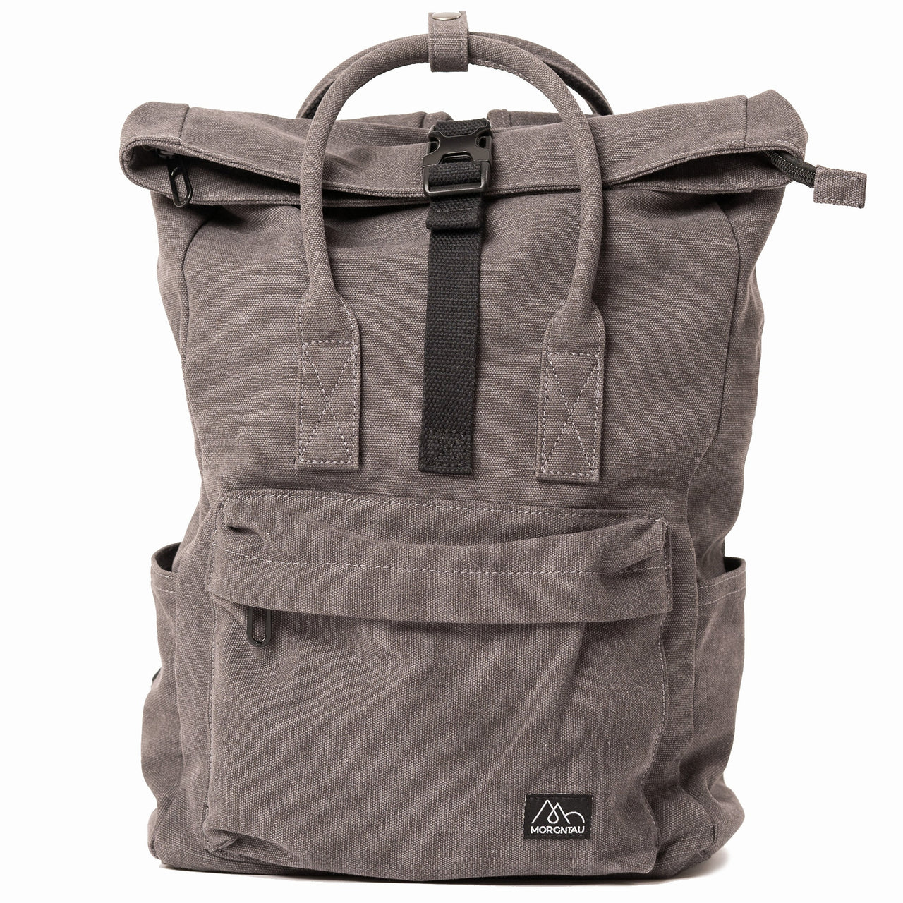 MORGNTAU Canvas Backpack Rolltop "Kolibri", Backpack made by hand, Leisure backpack for women and men, Laptop backpack